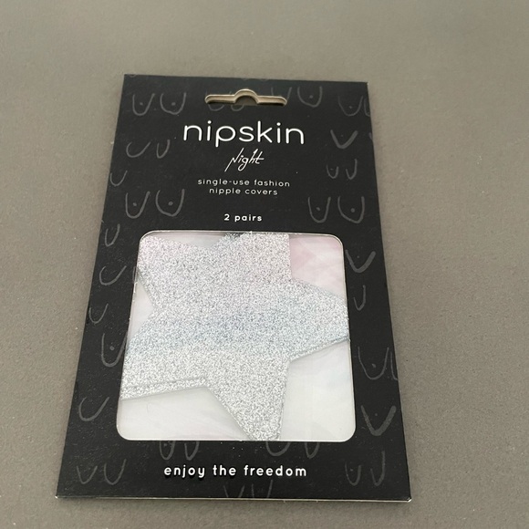 NWT NipSkin Star-Shaped Stickies Night- X2 Pairs - Picture 2 of 2